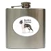 Boston Terrier Hip Flask (6 oz)