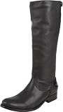FRYE Women's Melissa Back Zip Knee-High Boot,Black,7.5 M US