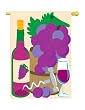 Grape Flag Indoor/Outdoor 28" x 44"