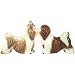 Westland Giftware Mwah Magnetic Lhasa Apsos Salt and Pepper Shaker Set, 3-Inch