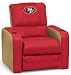 DreamSeat San Francisco 49ers NFL Leather Recliner