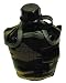 Sports : Max Fuchs US Plastikfeldflasche, Nylonbezug, woodland, 1 l.