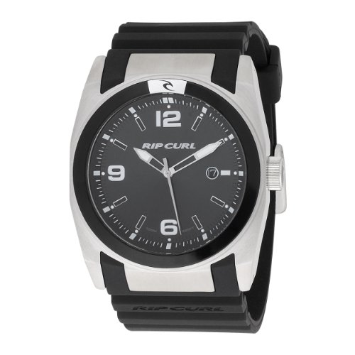 Rip Curl Mens A2386-BLK Ledge Polyurethane Black Watch