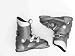 This is a used pair of Rossignol Comp-j Toddler Ski Boots.  This is a great 3 Buckle boot to get the young ones on the mountains early for a great price. This is a front entry boot for a great snug fit. It holds the foot in place better than a rear entry boot.  The intermediate to advanced young skier will get more control out of their skis with a better boot like the Rossignol Comp-j. I took one photo of the Comp-j to show you the overall condition of the boot.  The boot you will receive will be in a similar condition.  Condition These used Rossignol Comp-j Toddler ski boots were used in a mountain ski resort rental shop for two seasons.  They have a lot of scrapes, scratches and slices like any used kid's rental boot. The boots have some numbers printed on the back of the boot liner or on the plastic shell. In some cases the Rossingol name and Comp-j logo will be worn off.