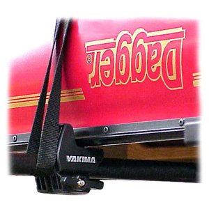 Yakima Gunwale Brackets Rooftop Canoe Carrier with Straps Yakima Gunwale Brackets Rooftop Canoe Carrier with Straps