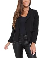 Marilyne & John Americana Mujer (Negro)