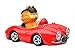 Woods International Garfield The Cat in Sports Car LED Solar Lighted Statue
