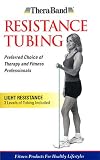 Thera-Band Latex Exercise Tubing Pack - Light - 1 Thin/1 Medium/1Heavy - Each 5 ft.