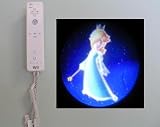 Nintendo Super Mario Galaxy Wii-mote Projector Keychain Princess Rosalina