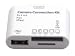 �yHAIKAU�z&nbsp;iPad/iPad2&nbsp;�J�����R�l�N�V�����L�b�g&nbsp;5+1in1&nbsp;�A�_�v�^&nbsp;USB/SD�J�[�h�X���b�g��&nbsp;�z���C�g&nbsp;Camera&nbsp;Connection&nbsp;Kit&nbsp;for&nbsp;iPad/iPad2
