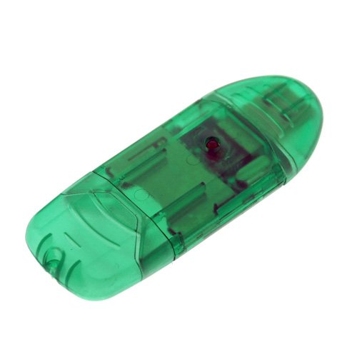 10-in-1 USB 2.0 High Speed Green Memory Card Reader Writer for SD SDHC MiniSD MiniSDHC MMC rsMMC