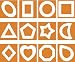Common Shapes Stencils - [ WARNING: CHOKING HAZARD - Small Parts, Not for children un...