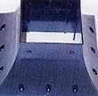 4x4 post support flange