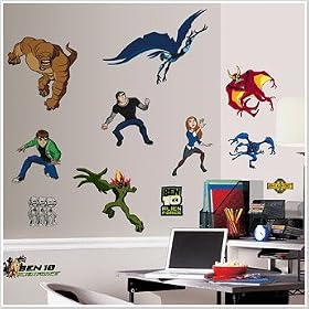 Ben 10 Alien Force Peel and Stick Wall Stickers