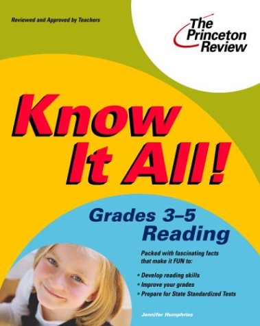 Know It All! Grades 3-5 Reading (K-12 Study Aids)