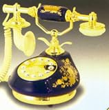 Golden Eagle 8921 Porcelain Phone ROYAL BLU