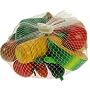 Wooden Vegetables in a Net (17 piece)