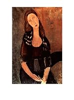 Picture Lienzo Ritratto Di Jeanne Hebuterne I - Amedeo Modigliani