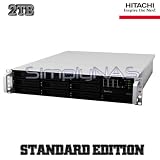 Synology RS3412RPxs 20TB 2U Rackmount (10 x 2TB) Integrated with Hitachi Deskstar 7K3000 (Desktop)