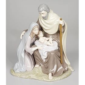 ACE Hardware (Porcelain) N0272 Porcelain Glazed Holy Family