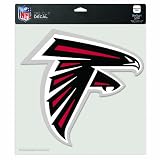 NFL Atlanta Falcons 8-by-8 Inch Diecut Colored Decal