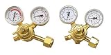 Hobart Oxygen/LP/Acetylene Regulator with CGA 510 Fittings, 2-Pack #15728