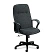 Executive High Back Chair, 27-1/2"x36-1/4"x47-5/8", Iron
