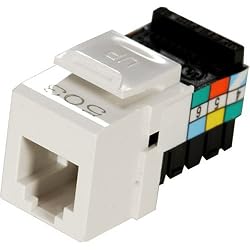 Leviton R02-41106-00W 6 Conductor Jack with Tool