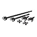 USA Standard Gear (ZA W24162) Axle Kit with Super Joint for Jeep 27-Spline Dana 30 Front Differential 4340 Chrome-Moly
