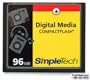 Simpletech 96MB Compact Flash Card