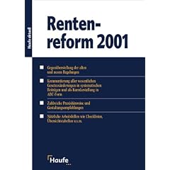 Rentenreform 2001/2002