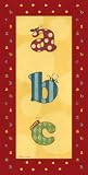Juvenile ABC by Stephanie Marrott,10 in. x 20 in.
