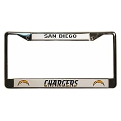 San Diego Chargers NFL Chrome License Plate Frame