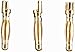 Great Planes Gold Plated Bullet Male 2mm Connector (Set of 3)