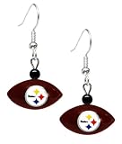 Pittsburgh Steelers - NFL Mini Football Dangler Earrings