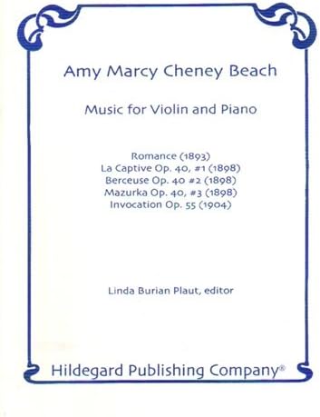 Beach: Music for Violin and Piano