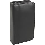 Case Logic AKSW-64 CD Wallet (64-Capacity, Koskin, Black)