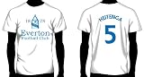 Everton Hero Soccer Tee: John Heitinga | Youth Medium | White