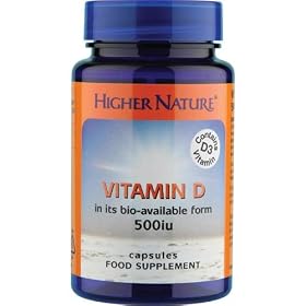 Higher Nature Vitamin D 120 Tablets