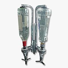 Bar Butler Flaschenhalter 2tlg. mit Portionierer Getr�nkespender Zapfanlage Getr�nkehalter Schnapsausgiesser