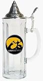 Iowa Hawkeyes (Round Logo) Tall Lidded Stein