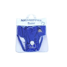 Floaties Blue Aqua Nappies 6-12mths