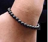 Powerful Magnetic Hematice Bead Bracelet Elastic Stretch Bracelet