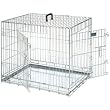 Flamingo 50780801 Drahtkäfig Hund 2 Türen 87x58x67cm