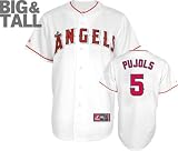Albert Pujols Los Angeles Angels of Anaheim Big & Tall White #5 Replica Jersey