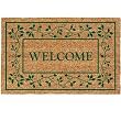 USCOA Intl 31672 Decoir Brush Entrance Mat - Vine Border
