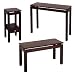 Linea Living Room Collection - Dark Espresso