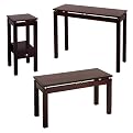 Linea Living Room Collection - Dark Espresso