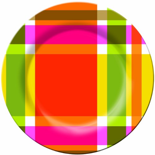 French Bull Multiplaid Set 6 piatti piani colore: Arancione French Bull Multiplaid Set 6 piatti piani colore: Arancione