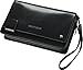 Men's Leather Business Wristlet Zippered Clutch Bag Handbag Organizer Wallet Purse